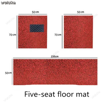 

Car wire ring pads universal easy to clean can be self-cutting shears main and passenger car mats waterproof CD50 Q04