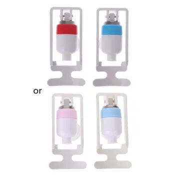 

Water Dispenser Replacement Push Type White Plastic Tap Faucet 2 Pcs