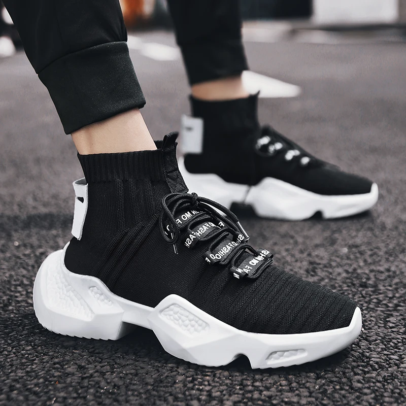Обувь с высоким берцем; мужские кроссовки; летние кроссовки; Zapatillas Deportivas Hombre; дышащая повседневная обувь; Sapato Masculino