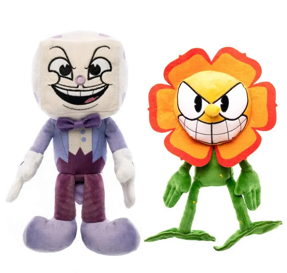 King Dice.Cagney Cuphead коллекционные плюшевые изделия Cuphead плюшевые игрушки Mecup и Brocup Devil Boss, Legendary Chalice King Dice, мягкие куклы - Цвет: King Dice.Cagney