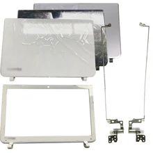 Для Toshiba Satellite l50B L50-B L55-B S55T-B S55-B ноутбук ЖК-дисплей задняя крышка/Передняя панель/петли DTG33BLILC00 B1BLI0RC02S