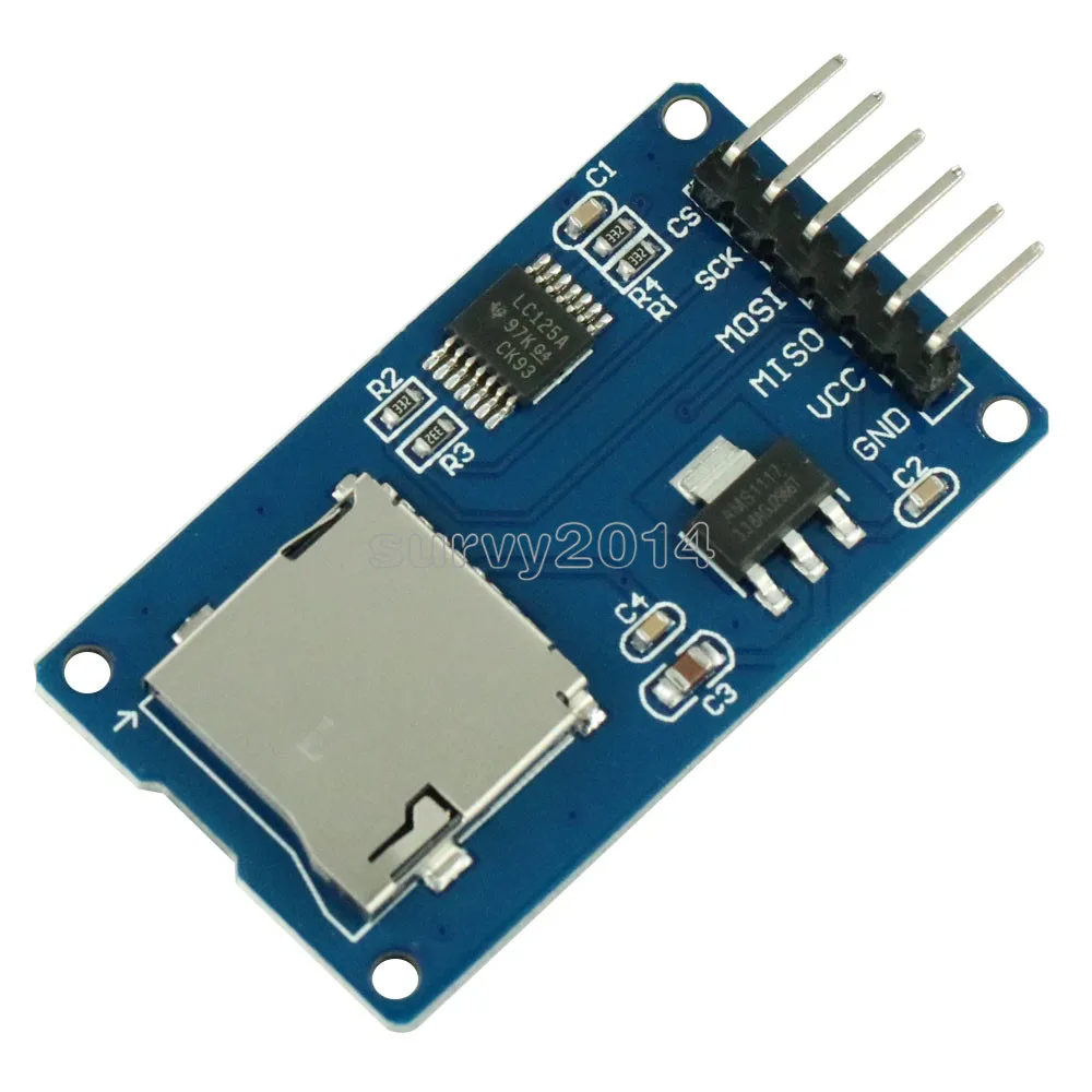 Плата для хранения Micro SD Mciro SD TF карта адаптер модуль расширения щит памяти SPI интерфейсы для Arduino AVR микроконтроллер