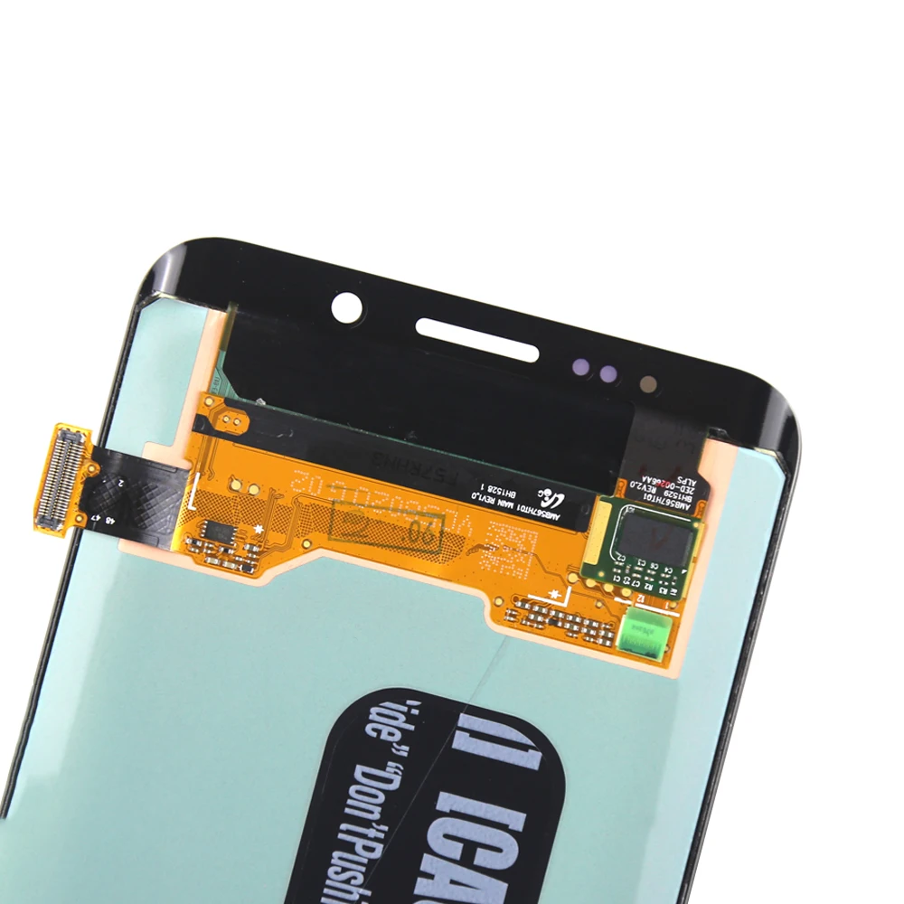 5,7 ''lcd с рамкой для SAMSUNG Galaxy s6 edge plus дисплей G928 G928F кодирующий преобразователь сенсорного экрана в сборе