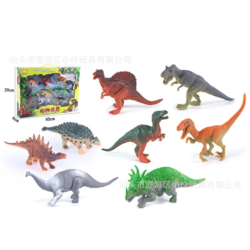 

Mini Simulated Dinosaur Models Children T-Rex Dinosaur Toy Set Plastic Little Dinosaur Toy