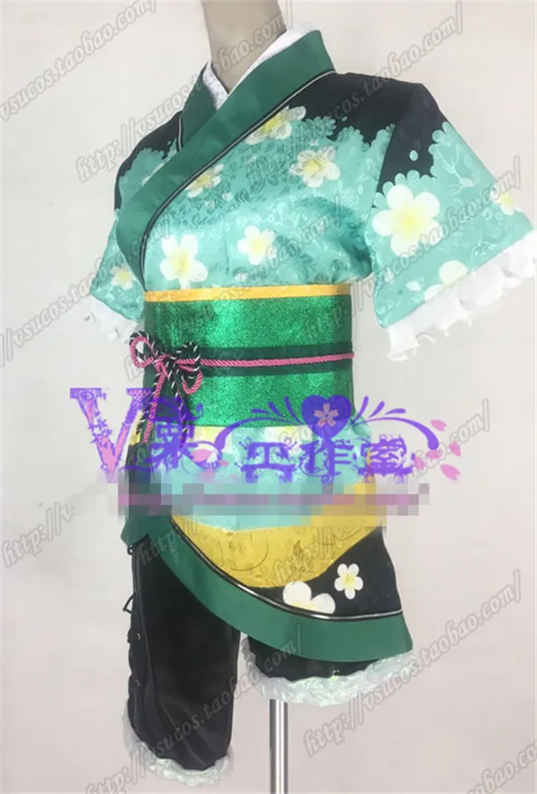 Kanan Matsuura Lovelive! sunshine my dance сегодня Kanan Ruby Chika всех членов Косплей печатных кимоно Хэллоуин костюм для женщин индивидуальный заказ - Цвет: Kanan Matsuura
