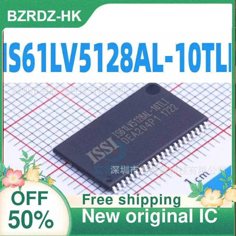 

3PCS IS61LV5128AL IS61LV5128AL-10TLI TSOP44 New original IC