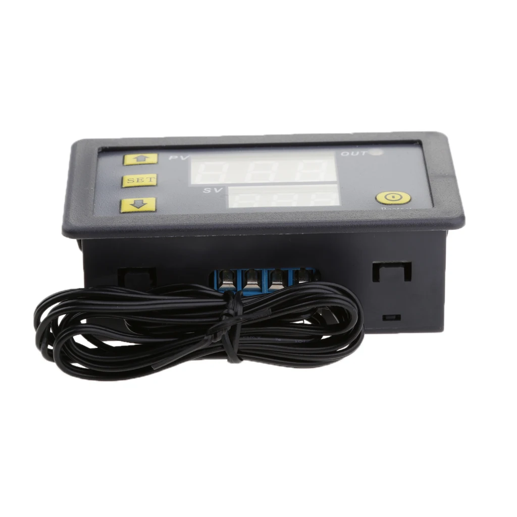 Microcomputer Thermostat Switch Temperature Controller DC 12V Digital LED