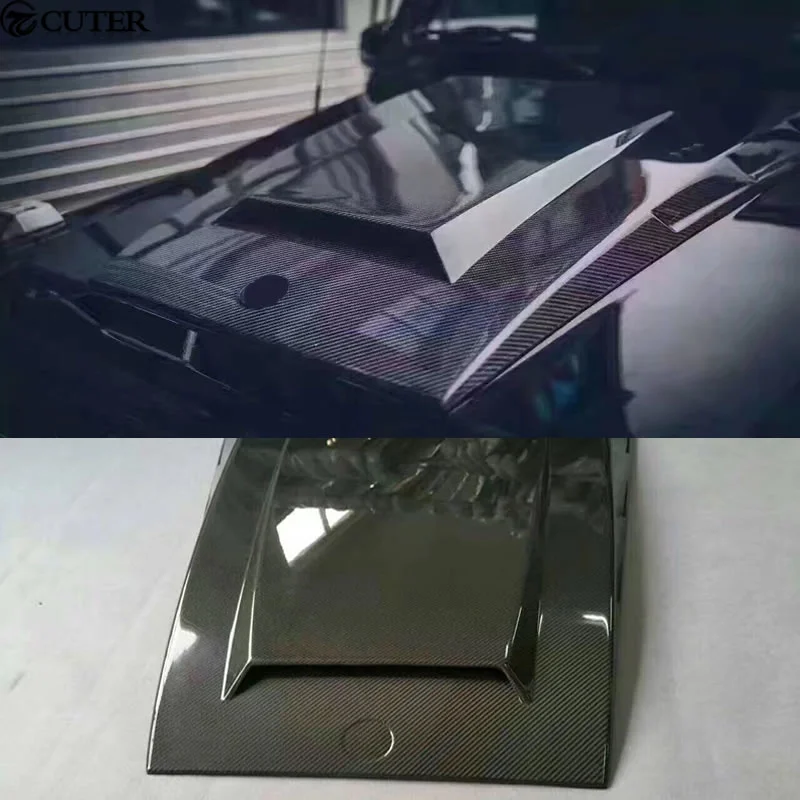 W463 g Class G500 G65 комплект из углеродного волокна для капота двигателя вентиляционных