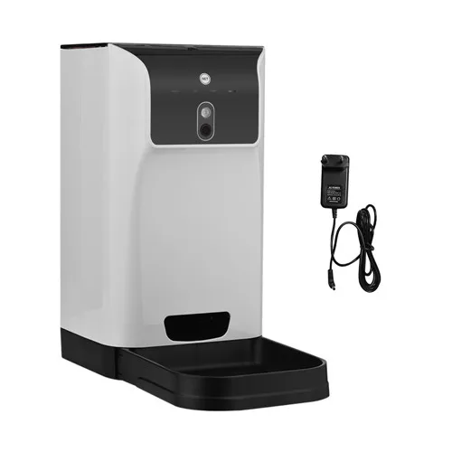 EU Plug Приложение автоматическая кормушка для домашних животных дозатор для кошек/собак 6л кормушка для домашних животных с камерой Диктофон Wifi подключение кормушка для домашних животных для кошек и собак - Цвет: EU Plug