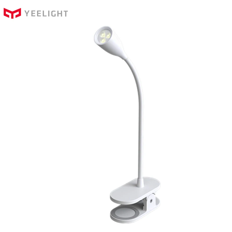 Yeelight светодиодный прожектор настольная лампа с зажимом ночник USB Перезаряжаемый