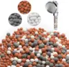 Shower Head Replacement Beads Filter Energy Anion Mineralized Negative Ions Ceramic Balls Water Purification Stones for Shower 1