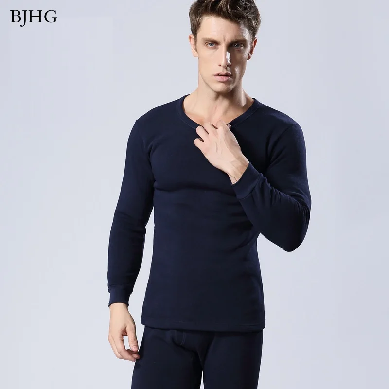 BJHG Winter long johns thick men thermal underwear sets keep warm for Russian Canada and European women