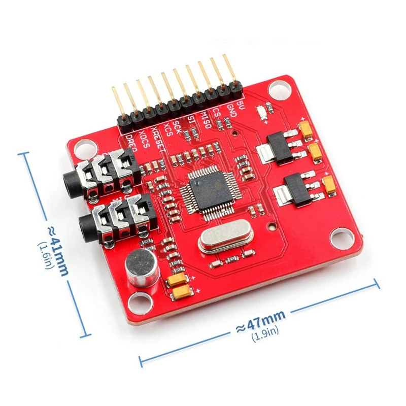 Vs1053 Vs1053B Mp3 модуль для Arduino Uno Breakout плата с sd-слотом для карт Ogg Запись в реальном времени