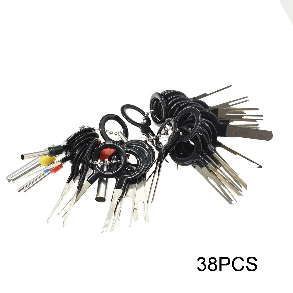 Description Picture 4 of item3/11/18/21/26/38 Pcs Car Terminal Removal Electrical Wiring Crimp Connector Pin Extractor Kit Car Electrico Repair Hand Tools