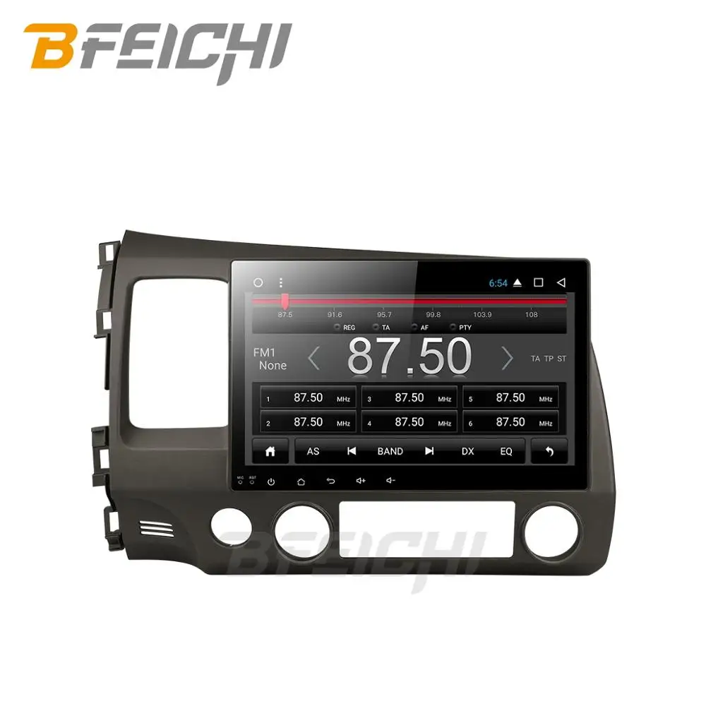 Clearance android 9.0 PX30 car dvd gps player for honda civic 2006-2011 with radio gps navigation support mirror link steering wheel 1