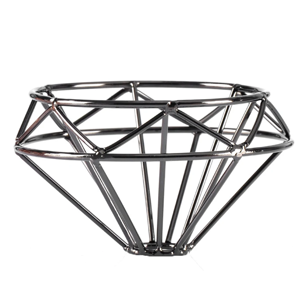 Mini Metal Geometric Shape Coffee Filter Dripper Funnel Home Kitchen Restaurant Gadget