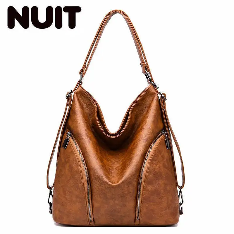 

Luxury Multifunction Backpacks Women Designer Large Capacity Ladies Bagpack Sac A Dos Female Backpack Shoulder Bag Travel