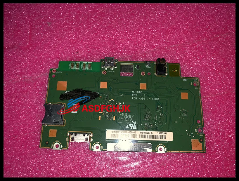 

Original FOR Asus Memo Pad 8 ME181C MAINBOARD K011 MOTHERBOARD 100% TESED OK