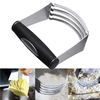 

Hot 8Pcs/Lot Stainless Steel Baking Tool Cookies Pizza Cupcake Cutter Flour Beater Biscuit Mold Bakeware Set Kitchen Accessories