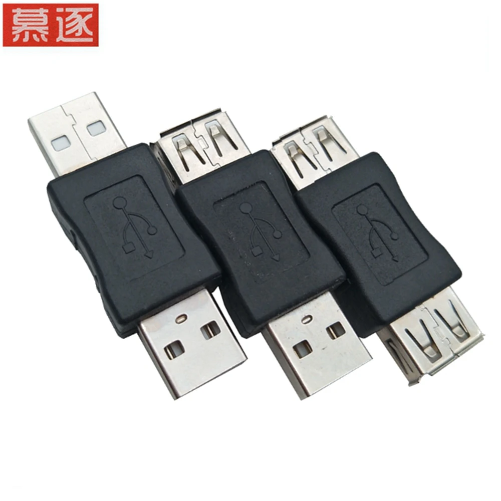 

Компактный Переходник USB 2,0 (штекер)/USB 2,0 (гнездо), для компьютерного кабеля