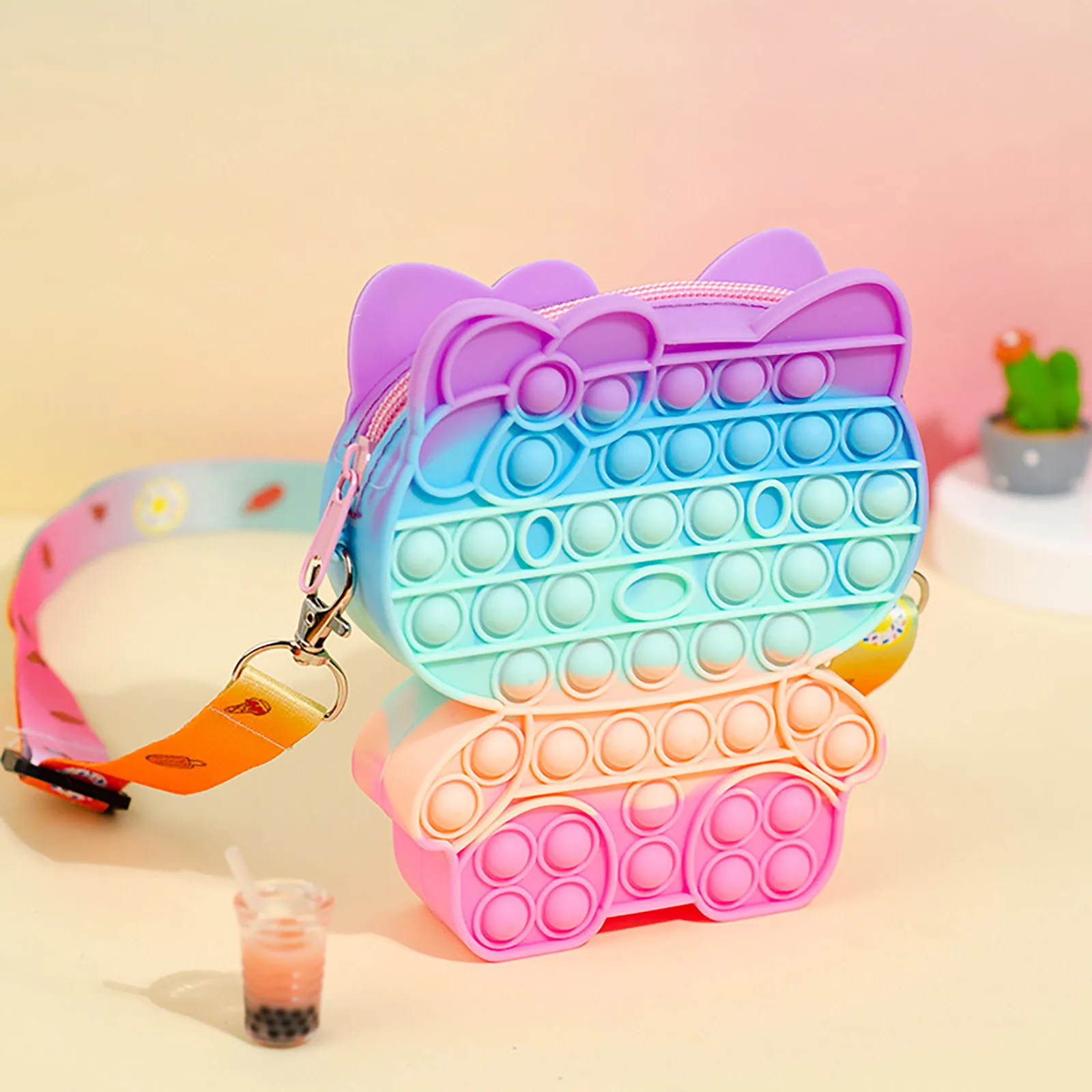 Модная сумка-кошелек для игрушек от фиджет-игрушек оригинальная монет