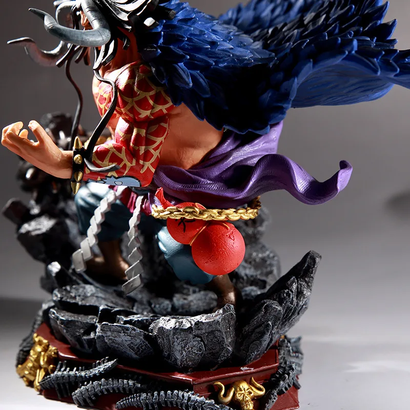Anime One Piece Four Emperors GK Battle Kaido Scene Base Kaido Garage Kit Model Decoration