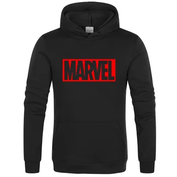 

La nueva marca de sudaderas Marvel hombres de alta calidad de manga larga Casual hombres Sudadera con capucha Marvel imprimir su
