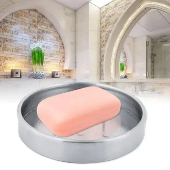 

Stainless Steel Soap Case Holder Container soap Dish for Home Hotel Use Travel Supplies Bathroom Accessories