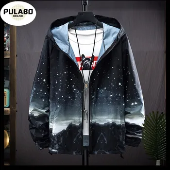 

Fashion Printed Loose Plus Size Jacket Women Summer Windbreaker Female Thin Coat Sportwear Beach Sun-protective Blouse