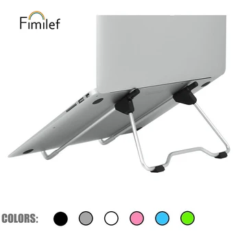 

FIMILEF Universal Portable Laptop Stand Foldable Tablet Holder Aluminium Notebook Stand for Desk Laptop Moblie Phone Tablet