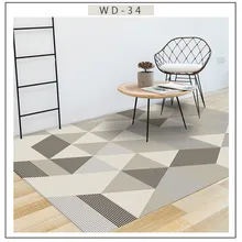 Новейшие виды современные лаконичные 3D большой ковер для гостиной/высококачественные Нескользящие tapetes tapis alfombra tapete para sala