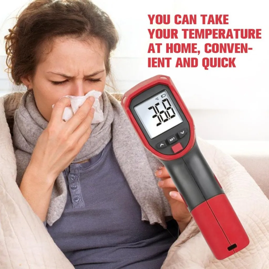 

Baby/Adult Forehead Ear IR Thermometer Digital Infrared Body Temporal Thermometer Non-contact Temperature Measurement Termometro