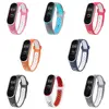 Для Mi Band 3 4 5 ремешок спортивные силиконовые часы наручные часы браслет аксессуары браслет Смарт для Xiaomi mi band 3 4 ремешок ► Фото 3/6