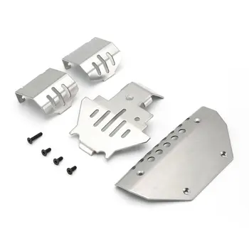 

Metal Steel Anti-collision Protection Board Front Chassis Armor Protector Plate for 1/10 RC Crawler Traxxas TRX-4 G500