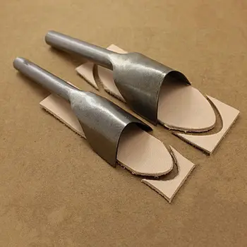 

For Professional Artisans Leathercrafts Leather Punch Making 8Pcs Set Tools Steel Craft V Shaped