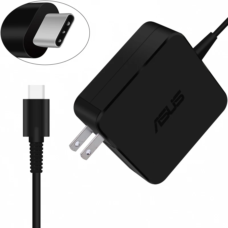 20V 3.25A 15V 3A 9V 3A 12V 3A 5V 2A usb type-C 65W адаптер для ноутбука Зарядное устройство для lenovo ThinkPad Ac адаптер питания для ноутбука Asus - Цвет: US Version