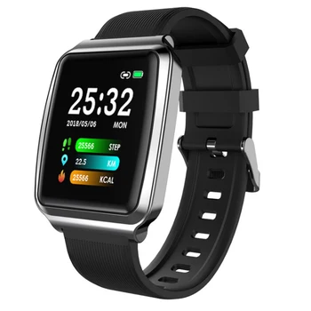 

KY116 Slim Smart Watch Women Men for IOS Android Fitness Tracker Bracelet 1.3" Heart Rate Blood Pressure Oxygen Sleep