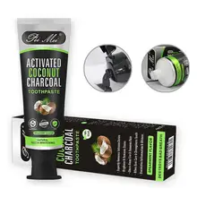 Activated Carbon Coconut Oil Toothpaste For Cleaning Teeth Stains Repairing Brightening Oral Care Bamboo Charcoal Toothpaste Activated Carbon Coconut Oil Toothpaste For Cleaning Teeth Stains Repairing Brightening Oral Care Bamboo Charcoal Toothpaste