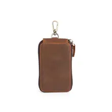 Новинка, ключница из натуральной воловьей кожи, маленькие товары из натуральной кожи, повседневный Модный чехол для ключей, держатель для мужчин и женщин