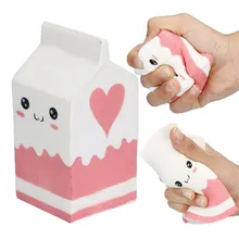 점보 우유 카톤 squishy 완구 pu 시뮬레이션 시리즈 완구 느린 부스트 크림 향기로운 소프트 짜내 아이를위한 장난감 안티 스트레스 선물(China)