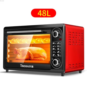 

220V Household Kitchen Appliances Electric Multifunctional Electric Oven 48 Litre Baking Bakery Toaster Oven Pizza Oven