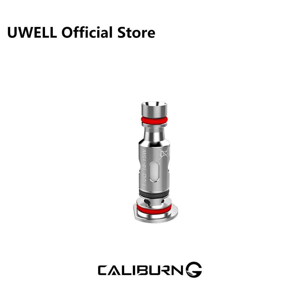 UWELL Caliburn G Replacement Coil 0.8/1.0 Ohm 4Pcs/Pack Adapté pour