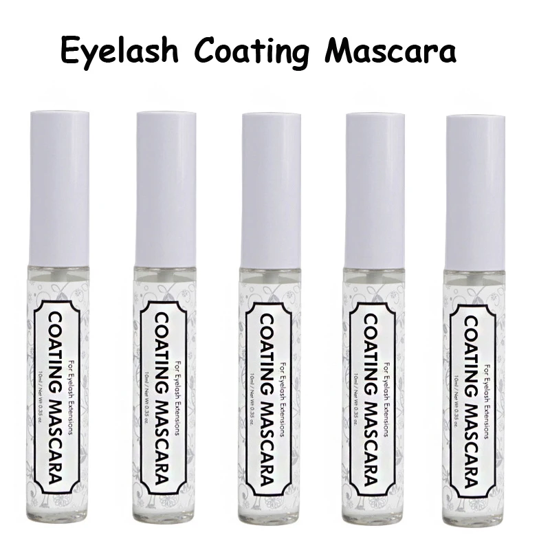 

5pcs/lot Eyelash Coating Sealant Mascara Keep Eyelash Extension Styling Liquid Eyelash Extension Tools Beauty Makeup Tools 10ml