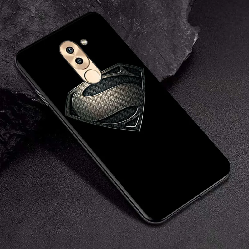 TPUBLK528 Чехол для телефона с изображением Железного человека для huawei Honor 6X, чехол для Honor 8X, Мстители, черный чехол ТПУ для huawei Honor 7X, чехол для Honor 9X Pro - Цвет: TPUBLK528