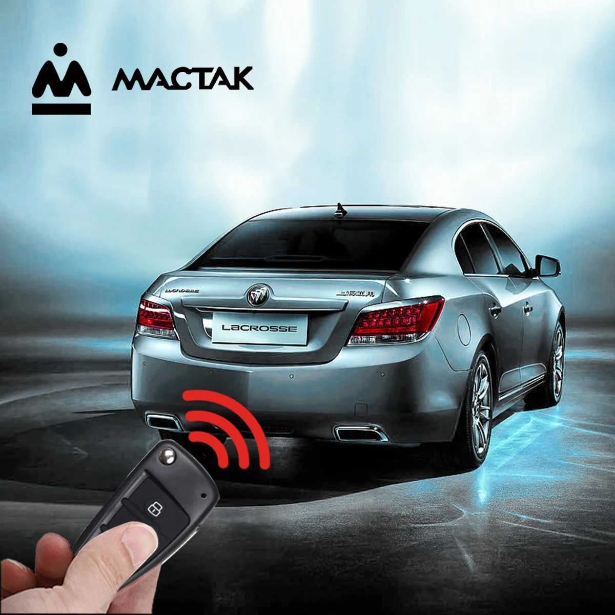 

Auto remote closed alarm center with engine system