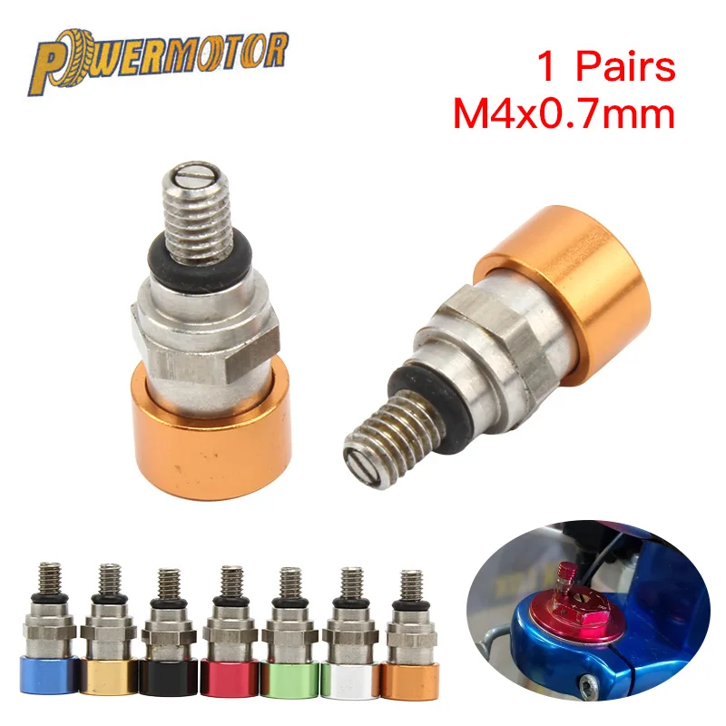 

M4x0.7mm Fork Bleeder Relief Valves Fork Relief Valve For KTM EXC EXC-F250 SX350 SXF250 SXS 250 XC350 XCR XCW450 XCF XCRF MXC MX
