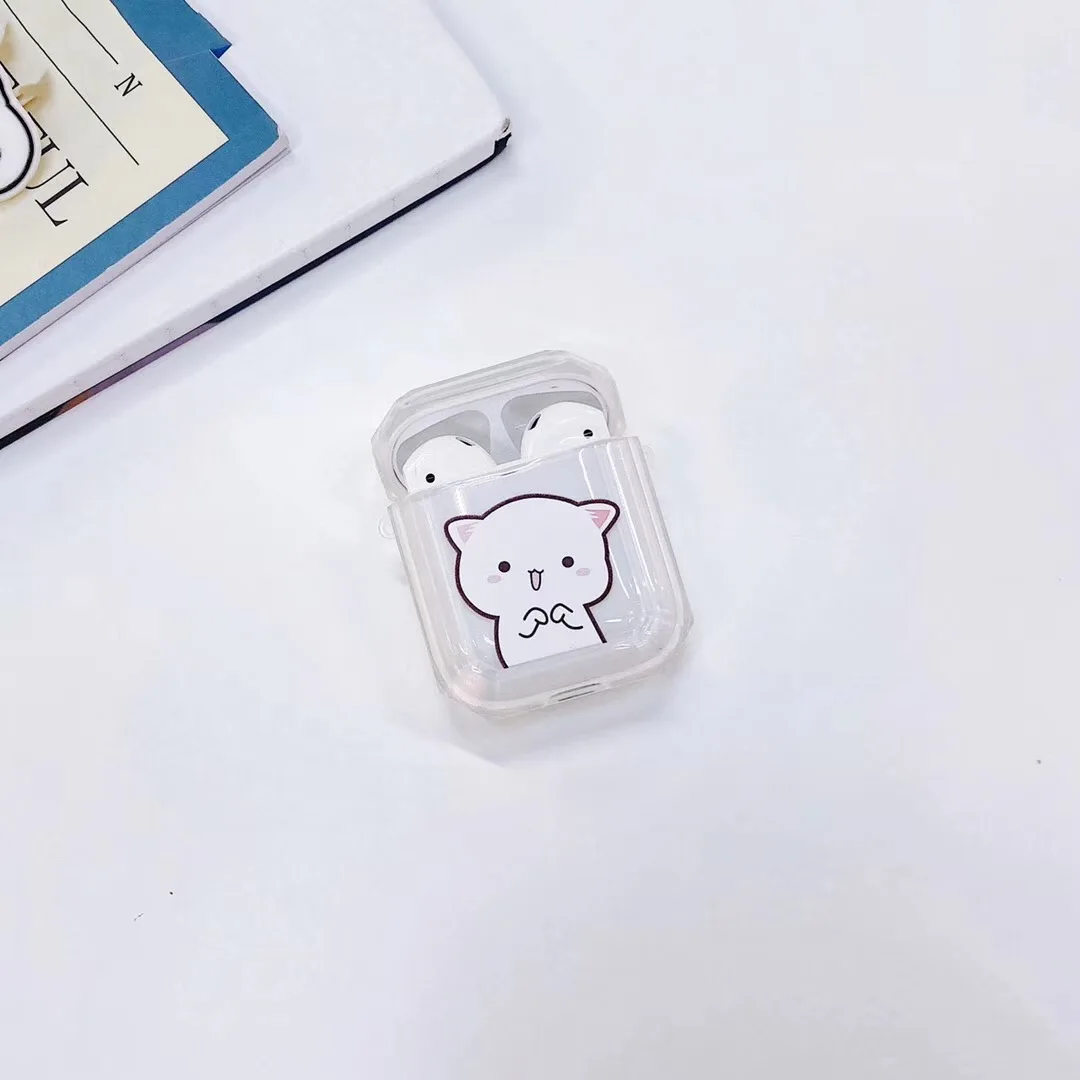 Чехол OTTWN с фруктовым узором для Airpods, милый чехол для наушников для Apple AirPods, bluetooth-гарнитура, Мягкий ТПУ силиконовый чехол