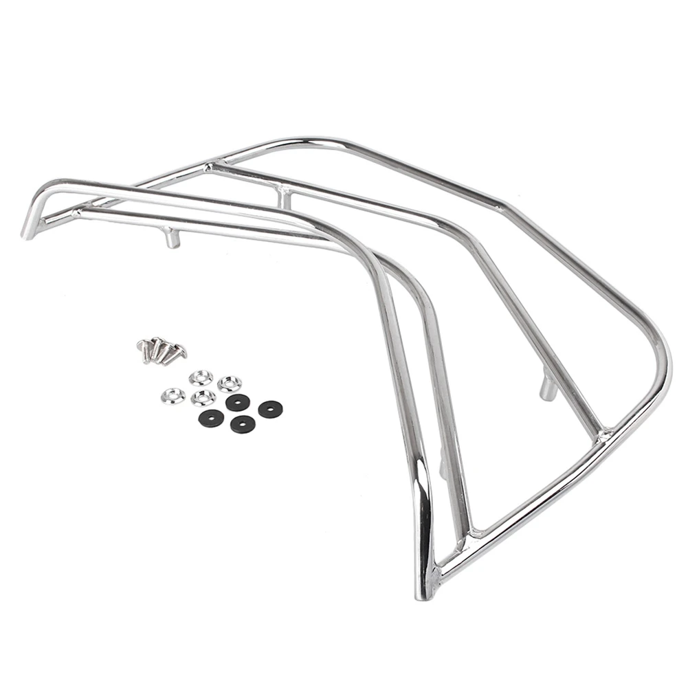 

Motorcycle Chrome Rear Top Box Trunk Rack Holder Bracket for BMW K1600GTL 2011 2012 2013 2014