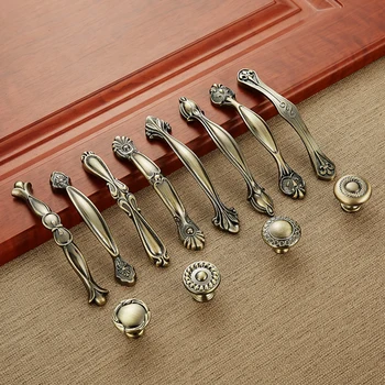 Colorful Ceramic Cabinet Handles 25 40mm American style Kitchen Cupboard Door Pulls Drawer Knobs Single Furniture Hardware