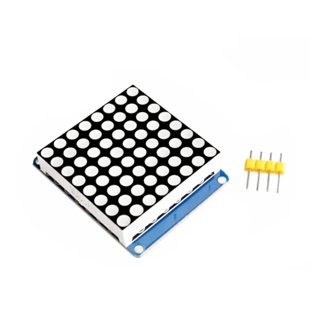 1 2 дюйма 8X8 8 * 8LED матричный экран модуль красный с интерфейсом IEC чипом драйвера |